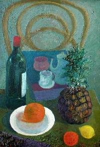 The Still-Life with a pine-apple